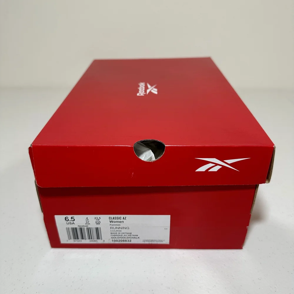 Reebok Classic Yellow and White Sneakers - Picture 4 of 7